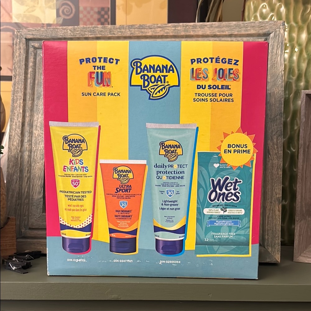 🆕 Banana Boat Family Sun Care Set